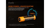 Fenix Tölthető Akkumulátor 21700 5000 mAh (Li-Ion)