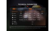 Fenix E-CP Lámpa Powerbankkal - Kék