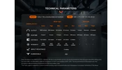 Fenix HM61R Amber V2.0 Tölthető Fejlámpa
