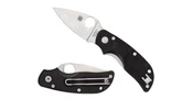 Spyderco CAT G-10 BLACK PLAIN C129GP EDC Zsebkés