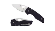 Spyderco LIL' NATIVE CARBON FIBER CPMS90V PLAIN C230CF90VP EDC Zsebkés