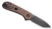 CIVIVI Elementum Micarta Dark Brown Tanto Zsebkés