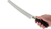 KAI Wasabi Black kenyérvágó kés 23 cm-es