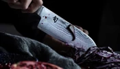 KAI Shun Classic széles Santoku szakácskés 19 cm-es damaszk