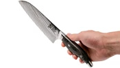 KAI Shun Nagare Santoku szakácskés 18 cm-es damaszk
