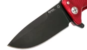 LionSteel SR-11 Aluminium Red Black Zsebkés