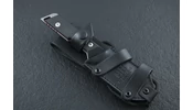 NN Knives Proto DP NC Blade Fekete Richlite EDC kés