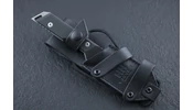 NN Knives Proto TAN NC Blade Fekete Richlite EDC Kés