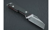 NN Knives Proto W NC Blade Fekete Richlite EDC Kés