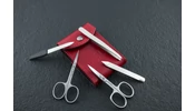 NN Knives Manikűrkészlet Optim Piros Bőr Modern