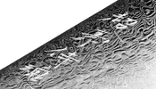 Yaxell Super Gou Japán Nakiri Szakácskés 18 cm-es damaszk