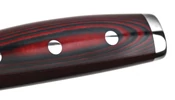 Yaxell Super Gou Japán Nakiri Szakácskés 18 cm-es damaszk