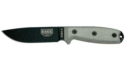 ESEE 4 Fekete Penge Zöld Micarta Outdoor Kés