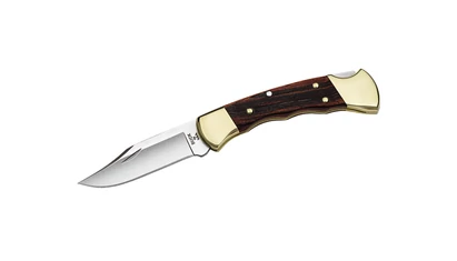 Buck Folding Hunter Finger Grooved 112 EDC zsebkés