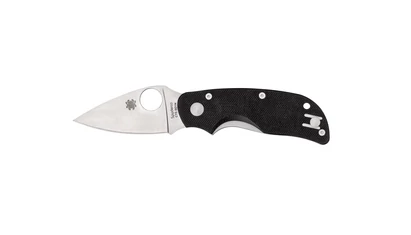 Spyderco CAT G-10 BLACK PLAIN C129GP EDC Zsebkés