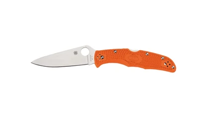 Spyderco ENDURA 4 FLAT FRN ORANGE C10FPOR EDC Zsebkés