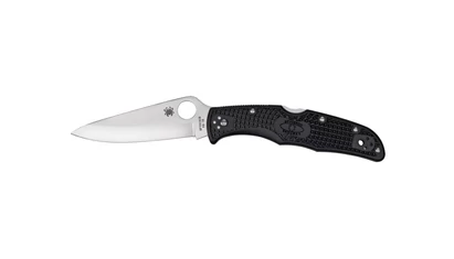 Spyderco ENDURA 4 FRN BLACK PLAIN C10PBK EDC Zsebkés