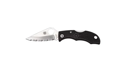 Spyderco LADYBUG 3 FRN BLACK SERRATED LBKS3 EDC Zsebkés