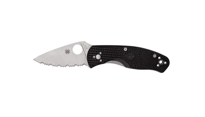 Spyderco PERSISTENCE FRN BLACK SERRATED C136SBK EDC Zsebkés