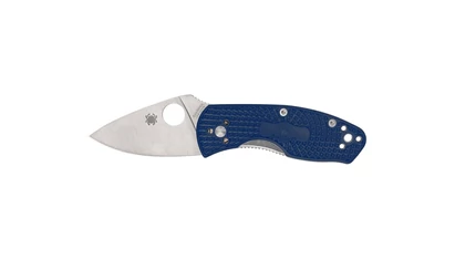 Spyderco AMBITIOUS FRN BLUE S35VN PLAIN C148PBL EDC Zsebkés