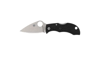 Spyderco MANBUG FRN BLACK LEAF PLAIN MBKLFP EDC Zsebkés