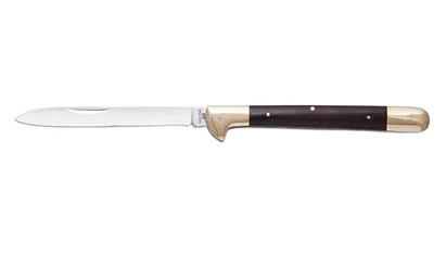 NN-Knives Zsebkés Ujjtámaszos szalonnázó fa nyéllel