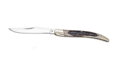 NN-Knives Horgász Zsebkés 1-pengés agancs