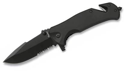 Albainox Tactical Serat Black Zsebkés