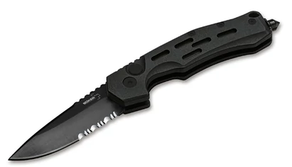 Böker Plus Thunder Storm Auto Serrated zsebkés