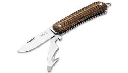 Böker Plus Mini Tech Tool Zebrawood 2 zsebkés