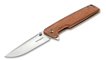 Böker Magnum Straight Brother Wood zsebkés