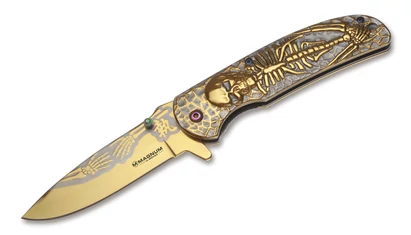 Böker Magnum Golden Dia de los muertes zsebkés