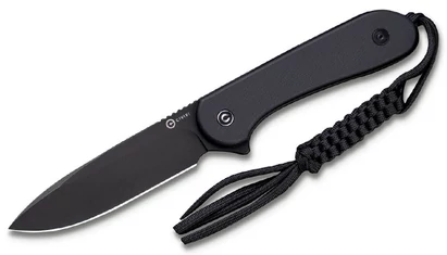 CIVIVI Fixed Blade Elementum All Black Outdoor Kés