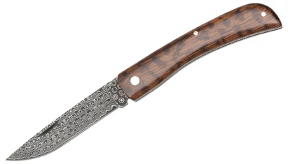 Haller Damast Rose Snakewood Zsebkés