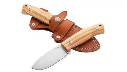 LionSteel M2M Olive Wood Outdoor Kés