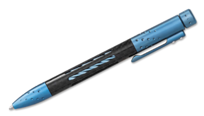 LionSteel Nyala Pen Carbon Fiber Matte Blue Taktikai Toll