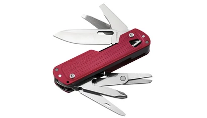 Leatherman Free T4 Crimson Multiszerszám