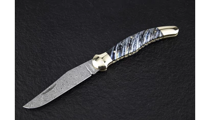NN Knives Custom Fejesgörbe zsebkés
