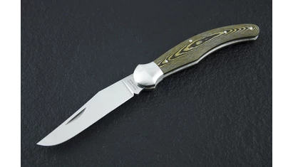 NN Knives Custom Fejesgörbe zsebkés