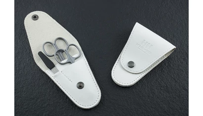NN Knives Manikűrkészlet City Fehér Bőr Modern