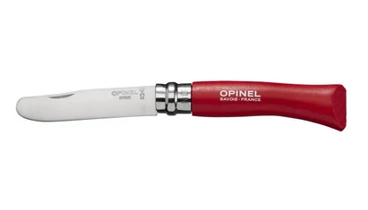 Opinel My First No.07 Inox Piros zsebkés