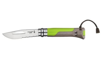 Opinel Outdoor No.08 Inox Zöld zsebkés