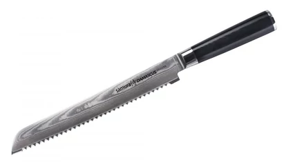 Samura Damascus Kenyérvágó kés 23 cm-es Damaszk