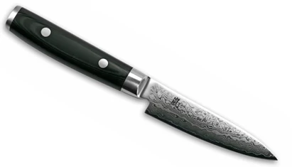 Yaxell Ran Japán Aprító - Hámozókés 10 cm-es damaszk