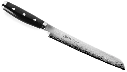 Yaxell Gou Japán Kenyérvágó kés 23 cm-es damaszk