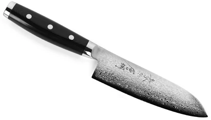 Yaxell Gou Japán Santoku Szakácskés 12,5 cm-es damaszk
